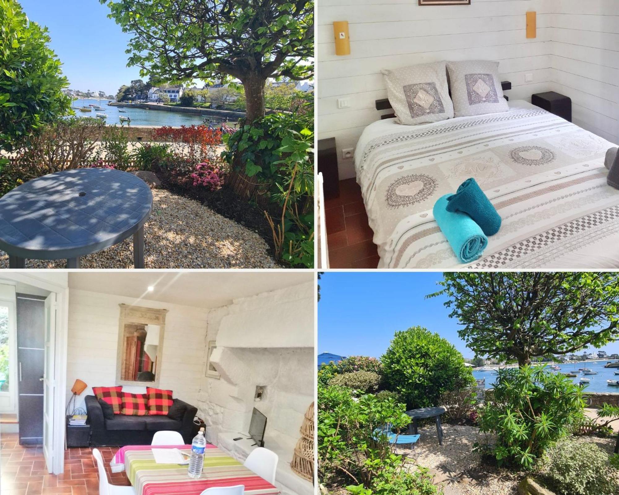Le Ste Marine - Ptit Coin De Paradis Vue Sur Le Port - Wifi - Entree Autonome Combrit Dış mekan fotoğraf